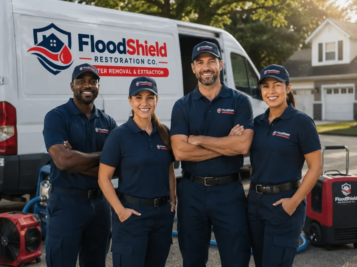 Flood Damage Restoration company in Bergholz, OH